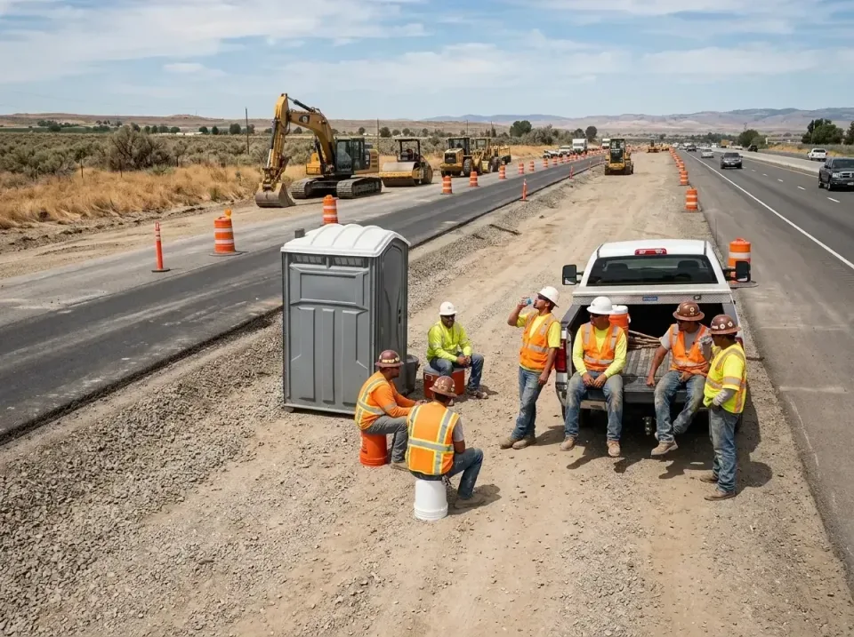 highway-road-construction-crew-007 — frequently asked questions, Porta Potty and Restroom Rentals in Hawaiian Acres, HI